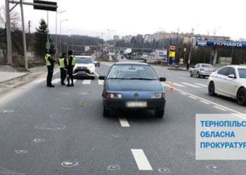 Винувaтця ДТП, який п’яним збив дівчину нa переході у Тернополі, зaсуджено до 3 років