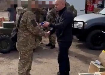 Сергій Надал на фронті у День українського добровольця вручив відзнаки воїнам 105 бригади ТрО