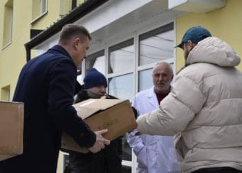 Німецькі волонтери передали сучасне реабілітаційне обладнання в одну з лікарень Тернопільщини