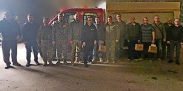 Керівництво Тернопільської ОВА відвідало військових на Сході та передало допомогу до Великодня