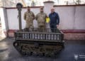 Роботизований комплекс “Мураха” від Тернополя передали для бійців 12-ї БрСпП “Азов”