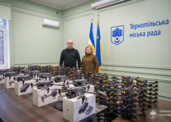 Нову партію квадрокоптерів для полку імені князя Святослава Хороброго відправили з Тернополя