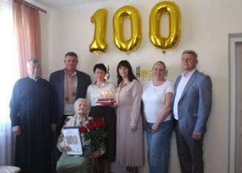 У Великогаївській громаді 100-річний ювілей відзначила Мирослава Жминда