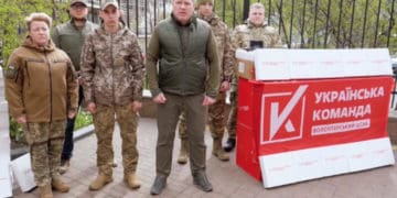 «Українська команда» передала велику партію FPV-дронів 72 бригаді на Донецький напрямок