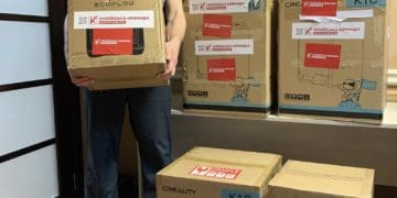 Волонтери «Української команди» з Тернопільщини передали 3D-принтери та зарядні станції для бійців і капеланів