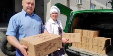 Шумська громада передала солодкі подарунки дітям на Херсонщину