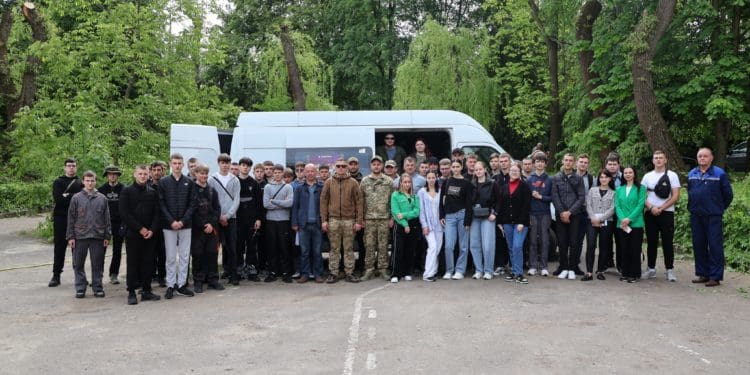 Тернопільські військові провели урок патріотичного виховання у Галицькому фаховому коледжі