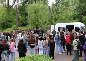 Тернопільські військові провели урок патріотичного виховання у Галицькому фаховому коледжі