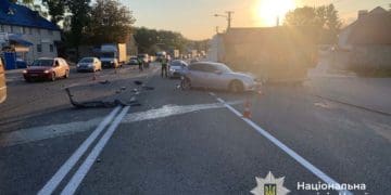 На Тернопільщині трьох дітей після ДТП доправили до лікарні