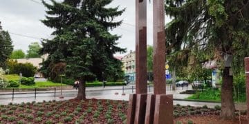 «Дзвін пам’яті» у Тернополі споруджують згідно з проектною документацією, що пройшла державну експертизу