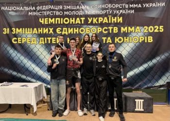 Юні тернополяни з п’ятьма медалями повернулися з чемпіонату України з ММА