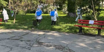 Тернопільський парк обробили від кліщів