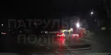 У Тернополі затримали п’яного водія Tesla, який намагався втекти від патрульних