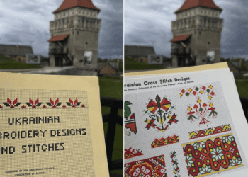 До фондів Скалатського замку передали унікальний каталог українських вишивок із Канади