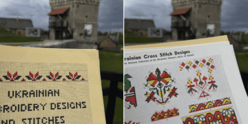 До фондів Скалатського замку передали унікальний каталог українських вишивок із Канади