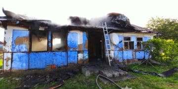 Смерть на пожежі розслідують поліцейські на Тернопільщині