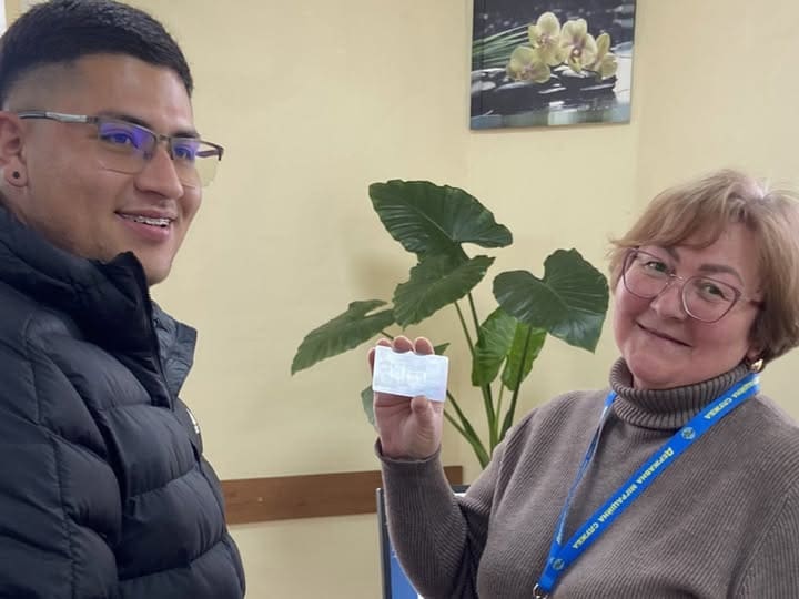 посвідку на тимчасове проживання