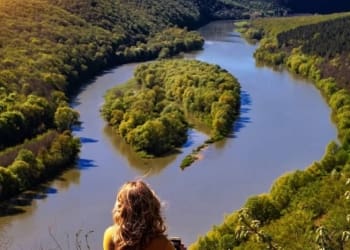 Тернопільщина туристична: острівець Інь-Ян на Дністрі