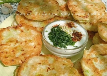 Пісні оладки з молодої капусти