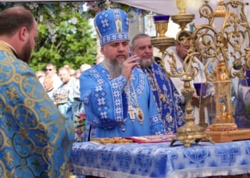 Божественну літургію у храмі Тернополя