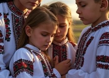 Мала мати трьох дітей…