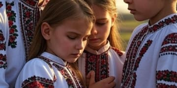 Мала мати трьох дітей…