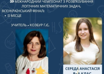 Тернопільська школярка виборола срібло на престижному математичному чемпіонаті