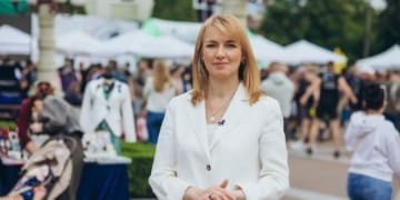 Олена Шуляк під час змагань «Сильні України», які пройшли 14 червня в Ірпені (Київщина): Наш проєкт став платформою, яка заряджає й мотивує ветеранів об'єднуватися навколо спільних цінностей