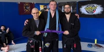 Тернопільські бійці здобули у Києві нові пояси з джиу-джитсу