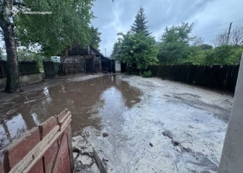 В Лановецькій громаді після сильного дощу вчора підтопило приватні будинки