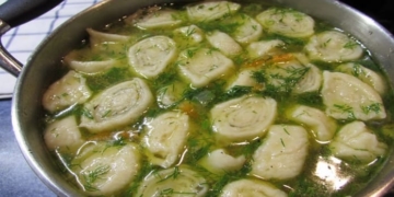 курячий супчик з галушками