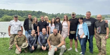 У Великогаївській громаді ветерани відпочивали на риболовлі