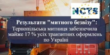 Тернопільська митниця очолила рейтинг транзитних оформлень в Україні