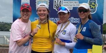 Веслувальниці з Тернопільщини тріумфували на чемпіонаті України, здобувши 8 медалей