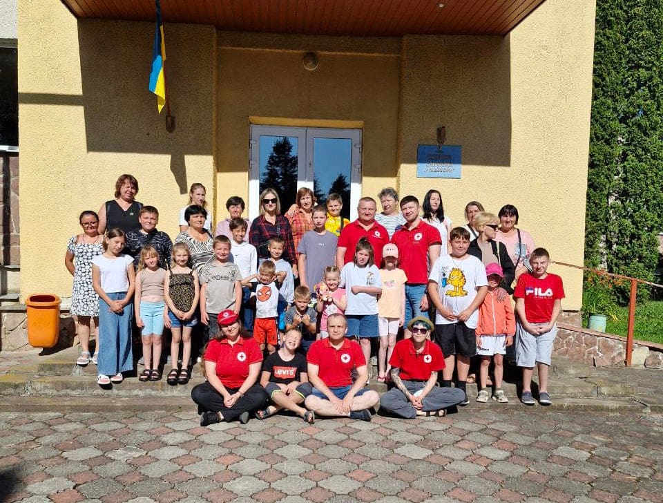 Вперше на Тернопільщині Український Червоний Хрест організував сімейні табори