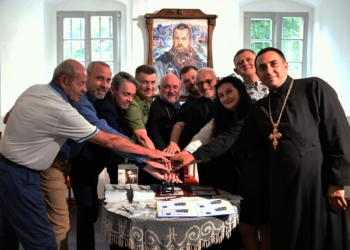 У рідному селі митрополита Андрея Шептицького тернополяни погасили ювілейну марку і презентували книгу