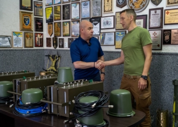 45-та ОАБр отримала від Тернопільської міської ради три системи РЕБ