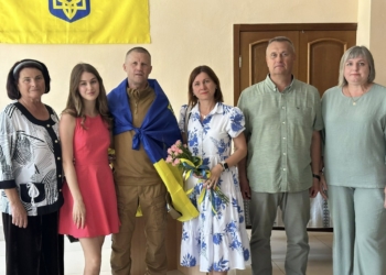 З ворожого полону зустрічали захисника Володимира Мотику