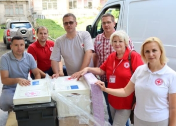 Український Червоний Хрест на Тернопільщині передав допомогу двом лікарням