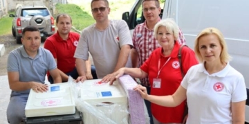 Український Червоний Хрест на Тернопільщині передав допомогу двом лікарням