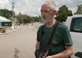 На Тернопільщині у Зборові зустріли звільненого з полону захисника