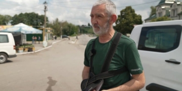 На Тернопільщині у Зборові зустріли звільненого з полону захисника