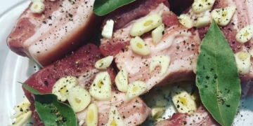 Сало в маринаді