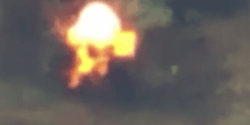 Оператори БПЛА тернопільської артбригади знищили ворожу гармату