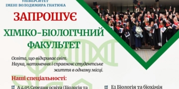 Вступ 2025: Хіміко-біологічний факультет ТНПУ – де наука та освіта відкривають двері до майбутнього
