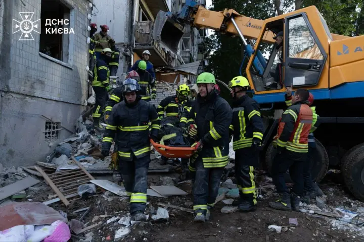 Жертвами російської атаки на столицю України 31 липня стали 28 людей
