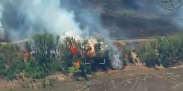 Бійці 44-ї тернопільської бригади показали, як знищили військову техніку росіян