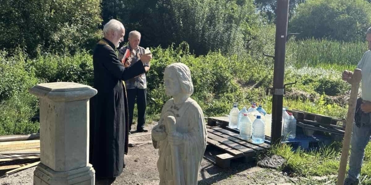 У Великогаївській громаді біля джерела встановлять статую святого Юди Тадея