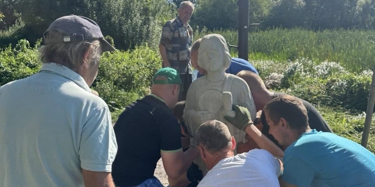 У Великогаївській громаді біля джерела встановлять статую святого Юди Тадея