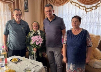 Жителька Бучацької громади на Тернопіллі Ганна Мединська відзначила 100 років